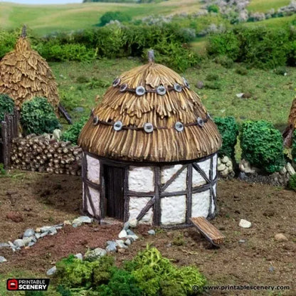 Small Round House - Country & King - Fantasy Historical Building