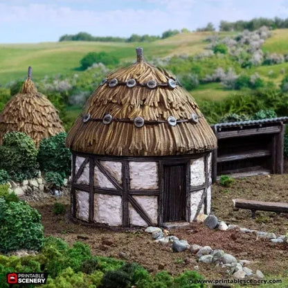 Small Round House - Country & King - Fantasy Historical Building