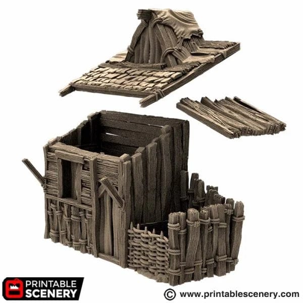 Small Shanty - Country & King - Fantasy Historical Building