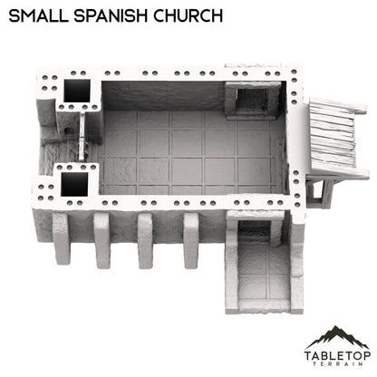 Small Spanish Church - Old Wild Western Rush