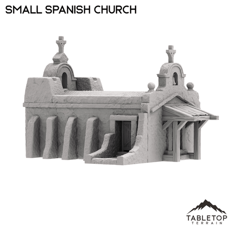Small Spanish Church - Old Wild Western Rush