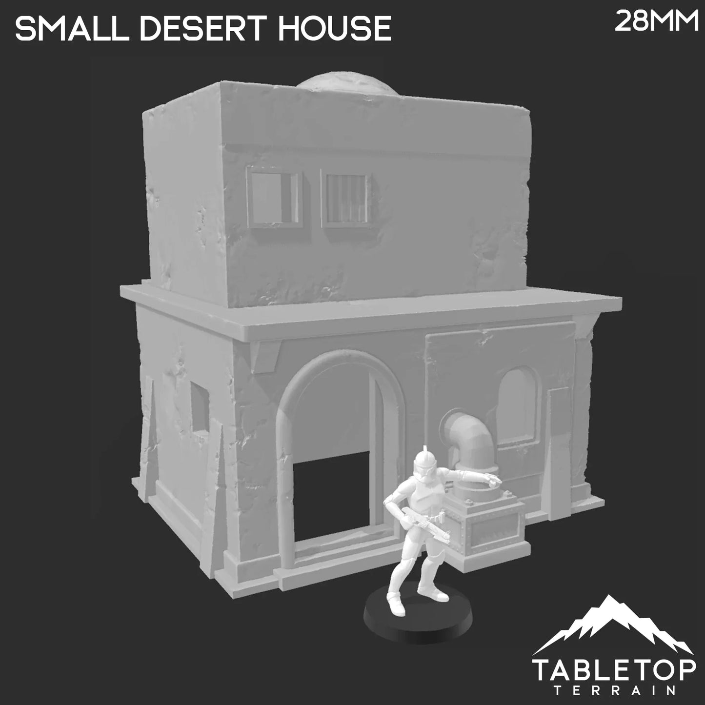 Small Two Story Desert House