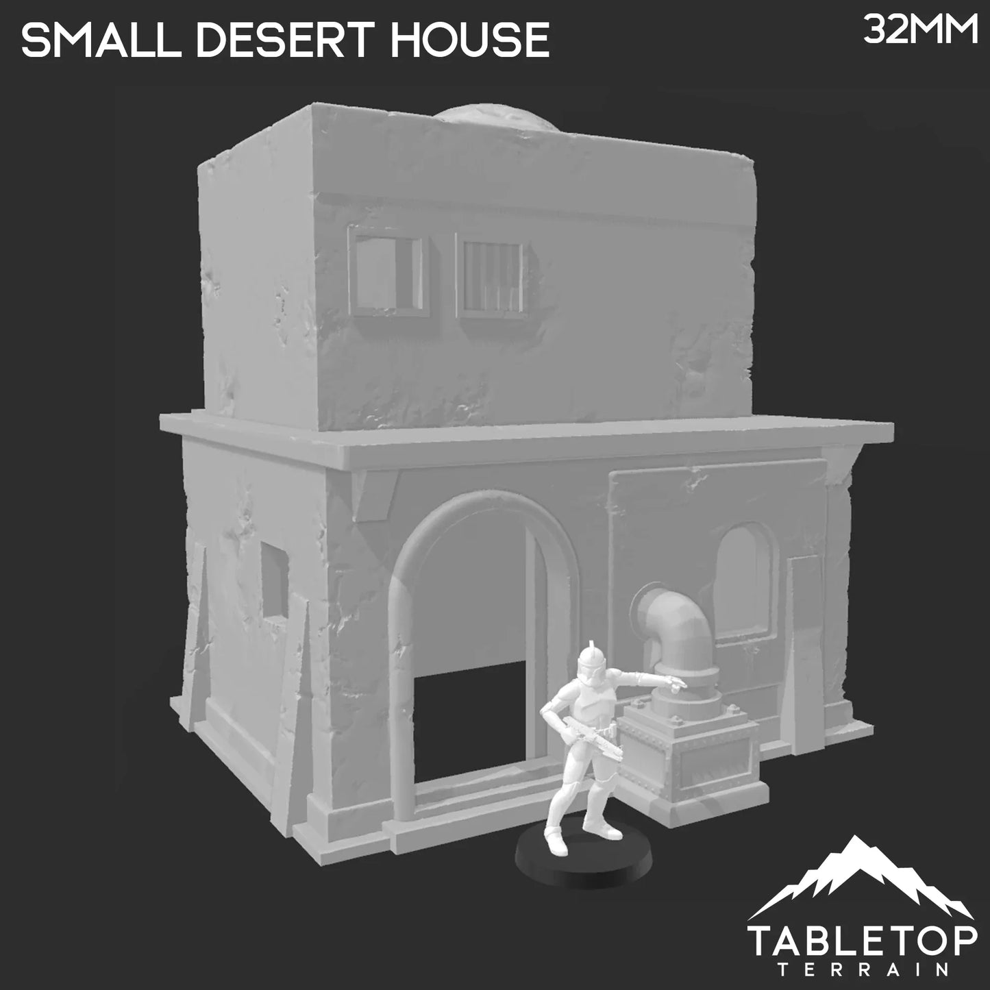 Small Two Story Desert House
