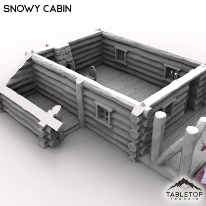 Snowy Cabin