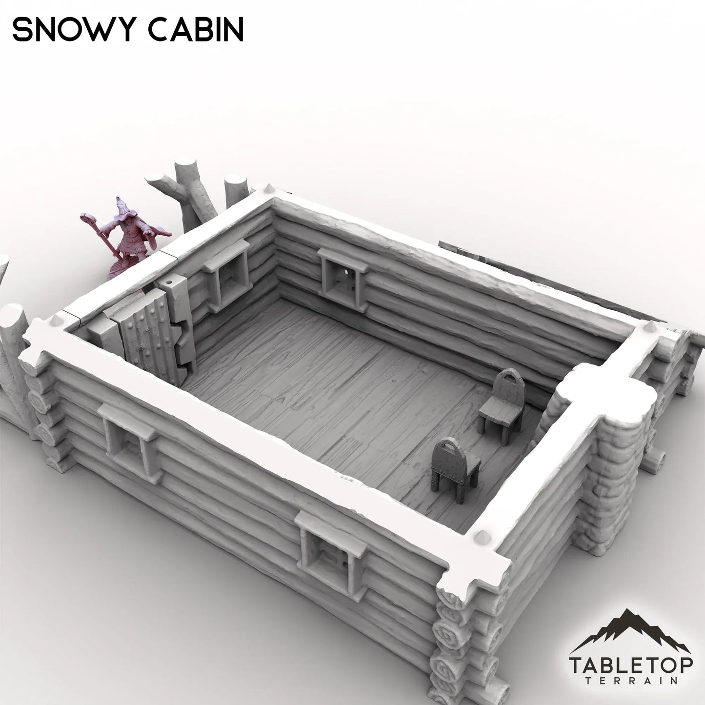 Snowy Cabin