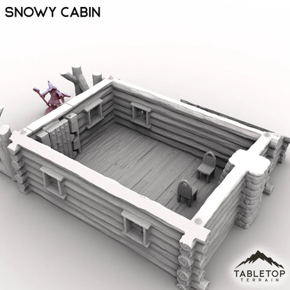 Snowy Cabin
