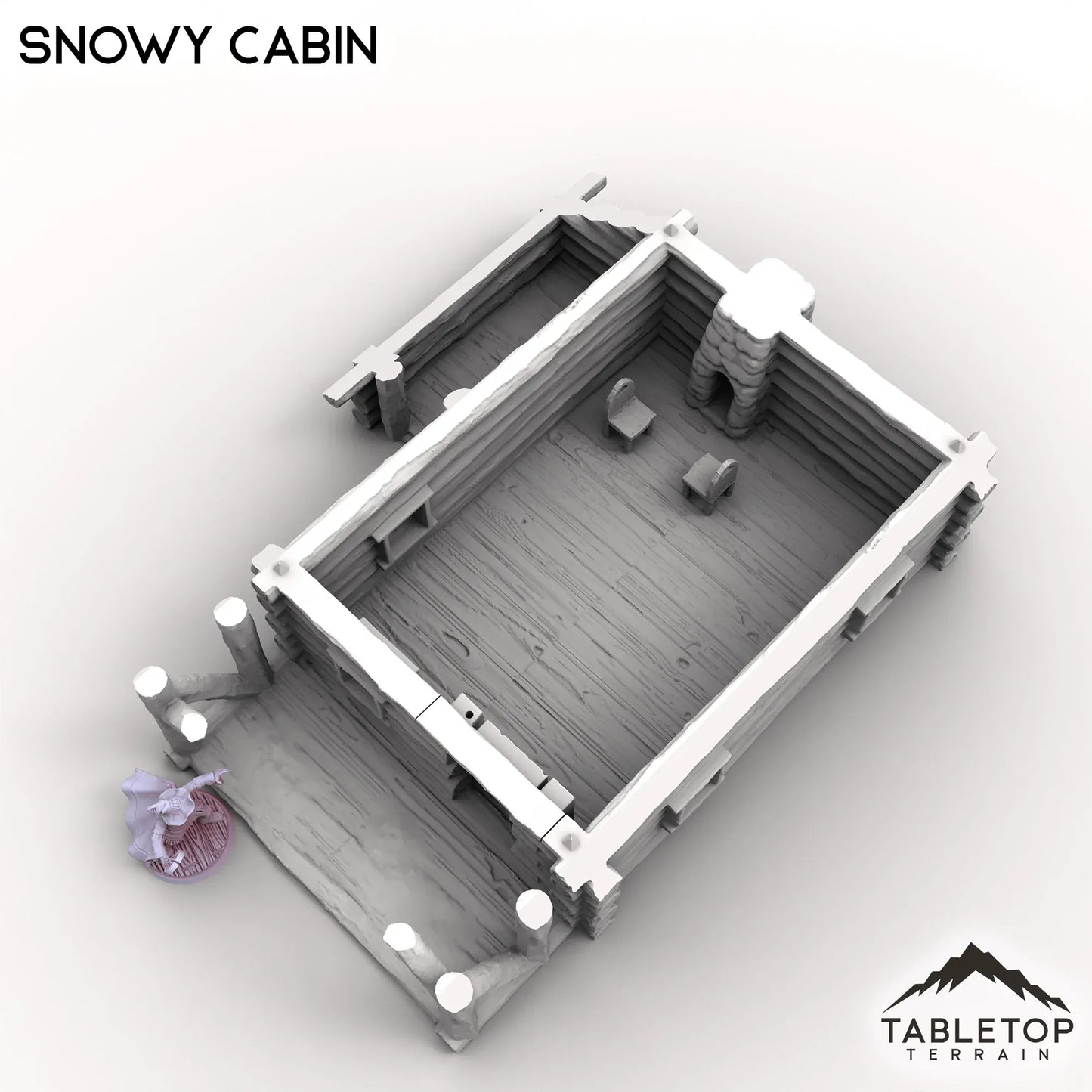 Snowy Cabin