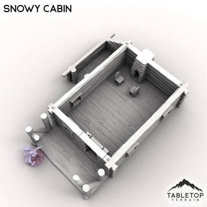 Snowy Cabin