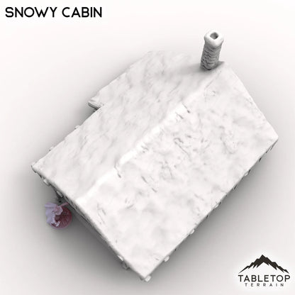 Snowy Cabin