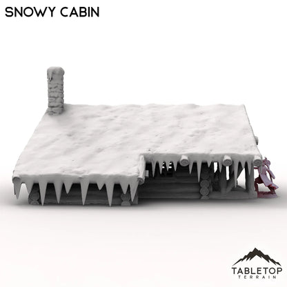 Snowy Cabin