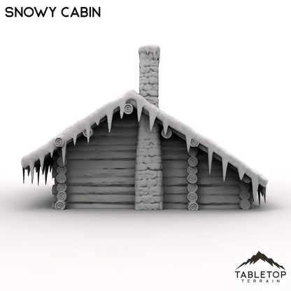 Snowy Cabin