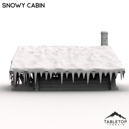 Snowy Cabin