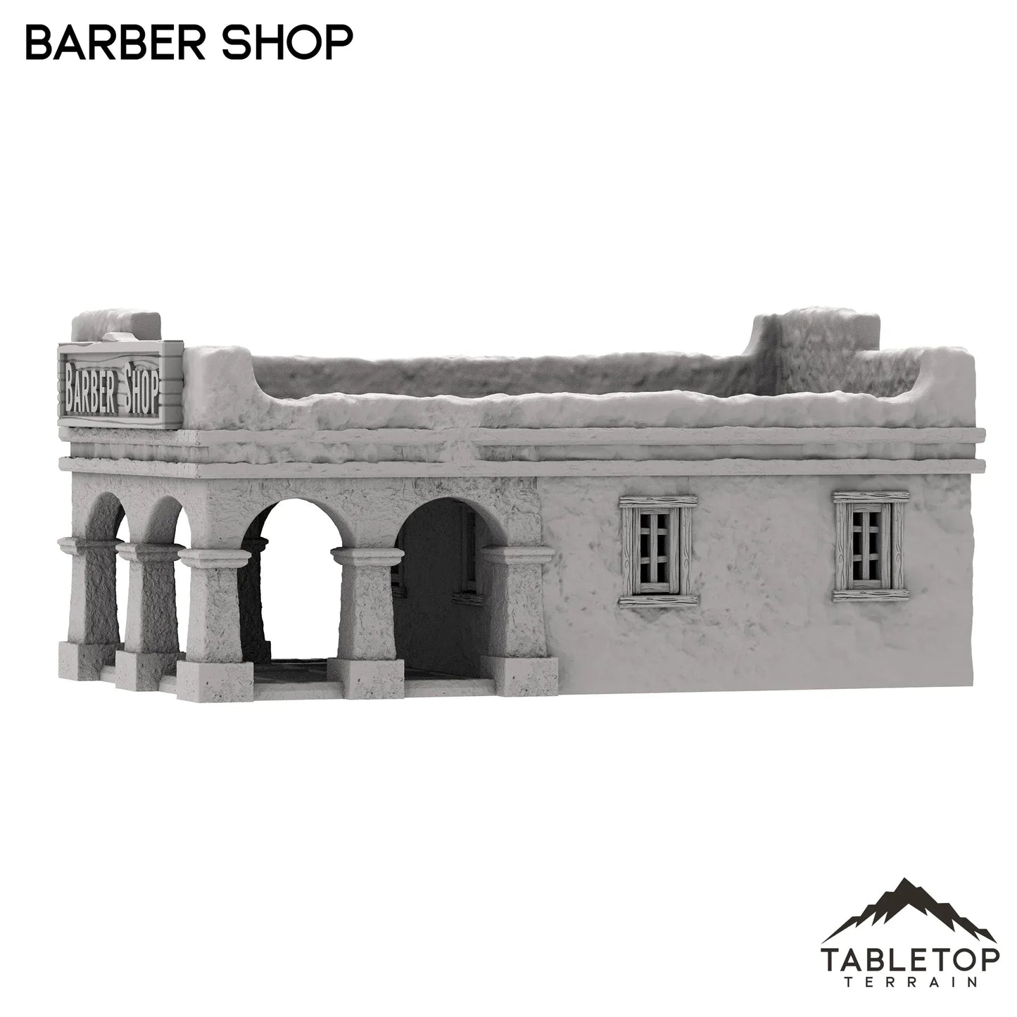Spanish Barber Shop - Old Wild Western Rush