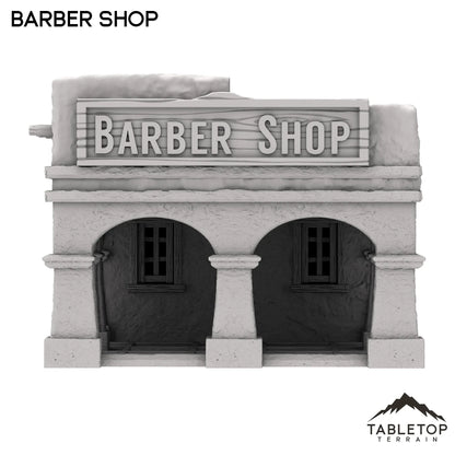 Spanish Barber Shop - Old Wild Western Rush