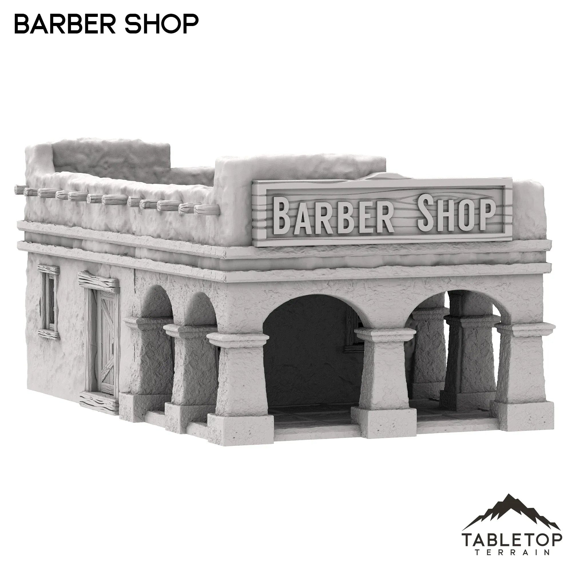 Spanish Barber Shop - Old Wild Western Rush