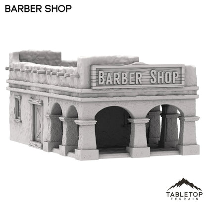 Spanish Barber Shop - Old Wild Western Rush