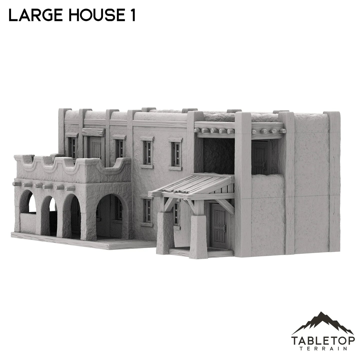 Spanish Large House 1 - Old Wild Western Rush