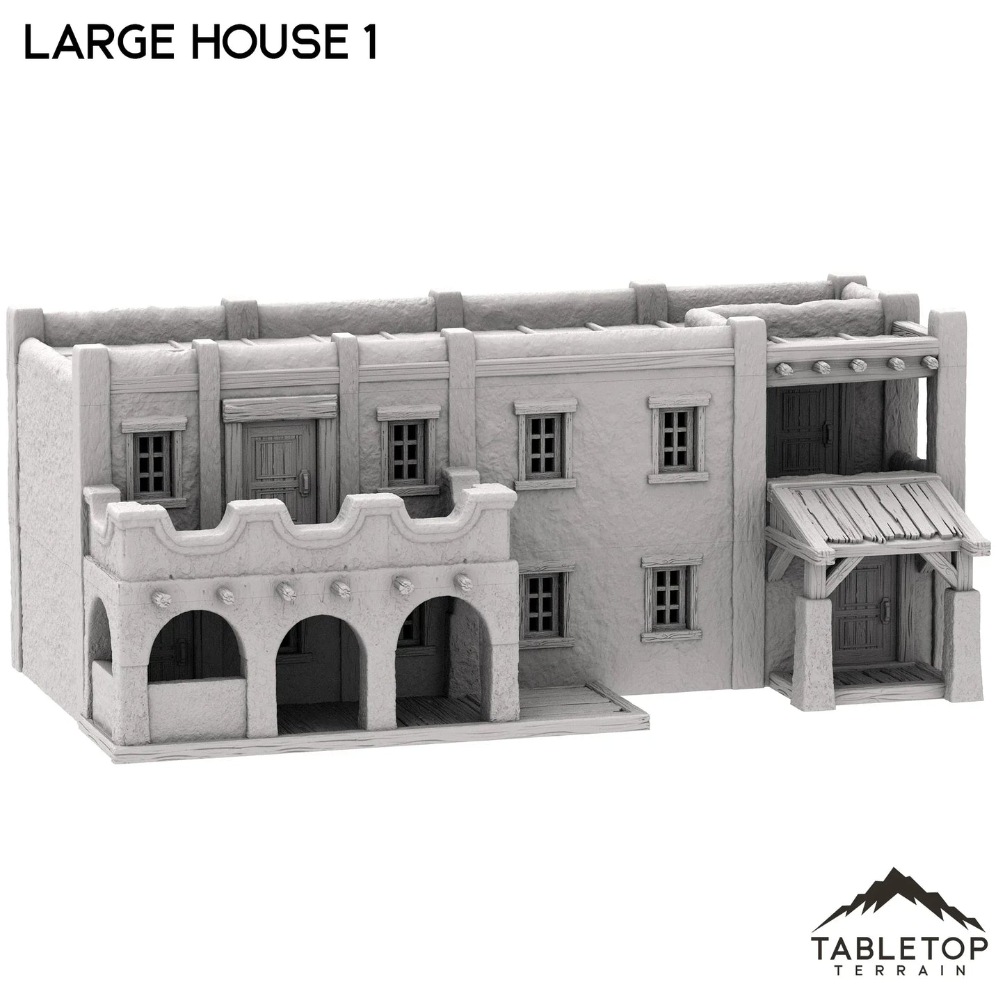 Spanish Large House 1 - Old Wild Western Rush