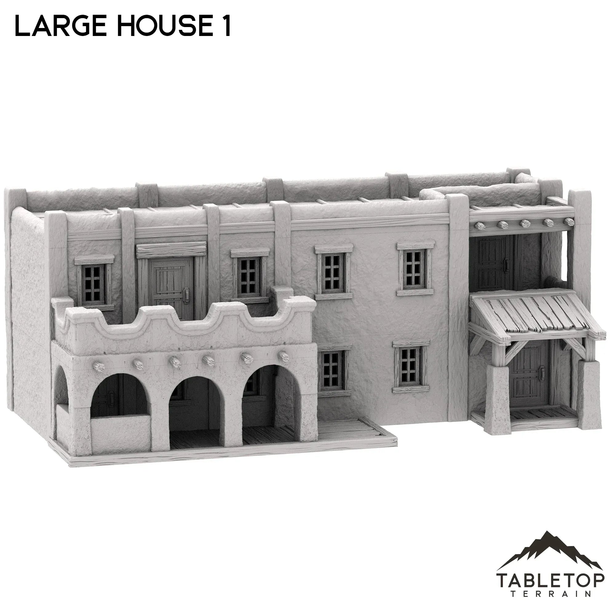 Spanish Large House 1 - Old Wild Western Rush