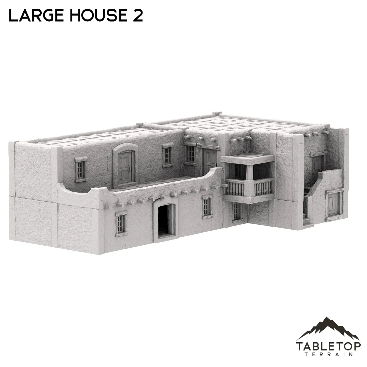 Spanish Large House 2 - Old Wild Western Rush