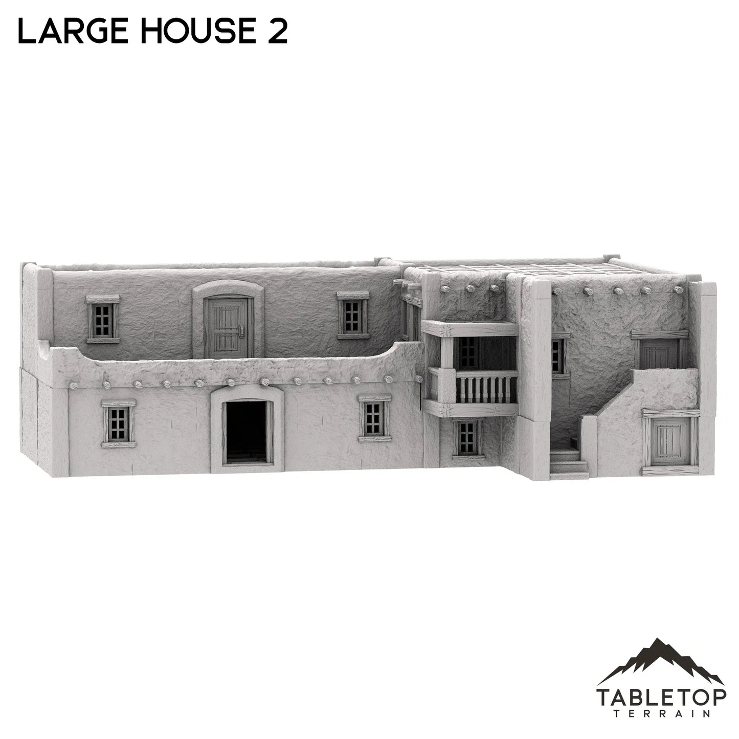 Spanish Large House 2 - Old Wild Western Rush