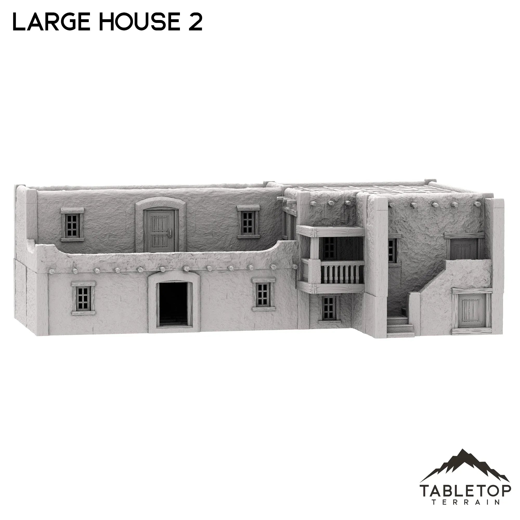 Spanish Large House 2 - Old Wild Western Rush
