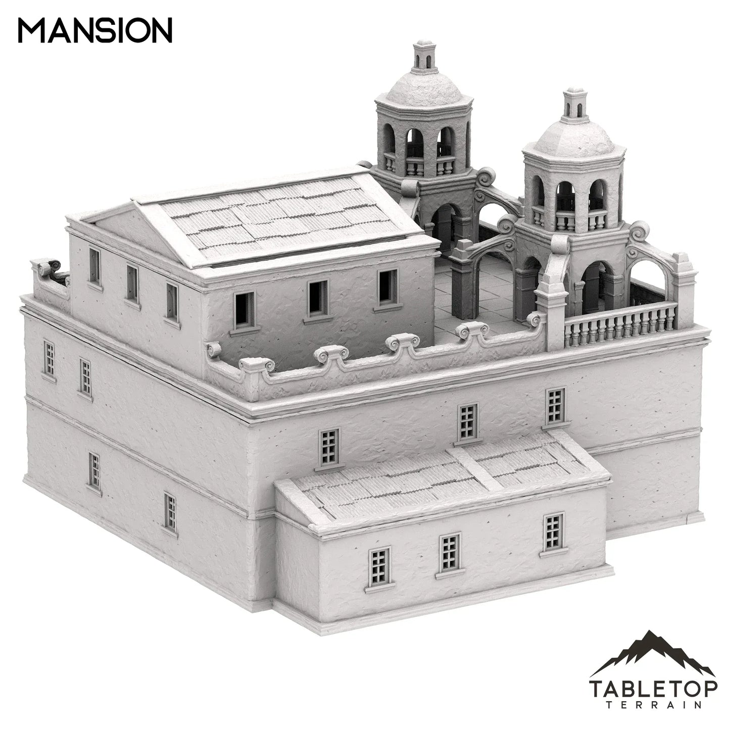 Spanish Mansion - Old Wild Western Rush