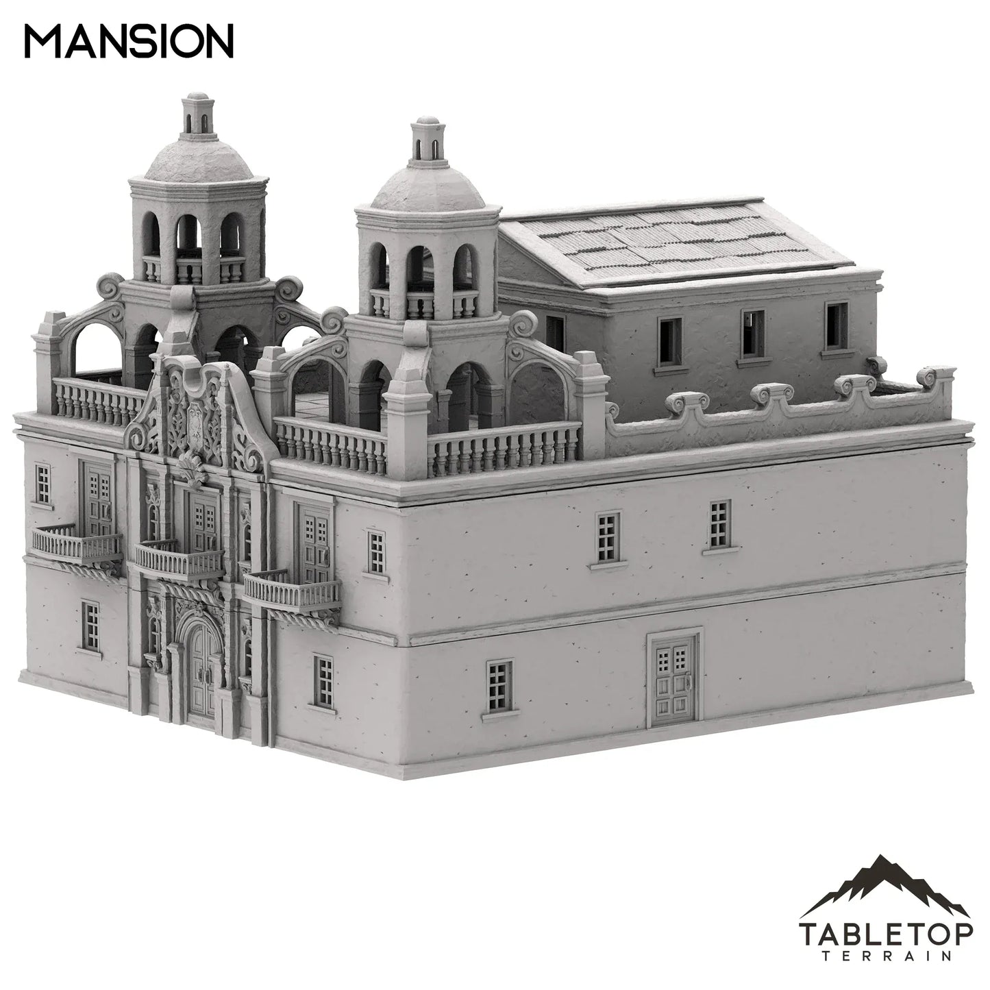 Spanish Mansion - Old Wild Western Rush
