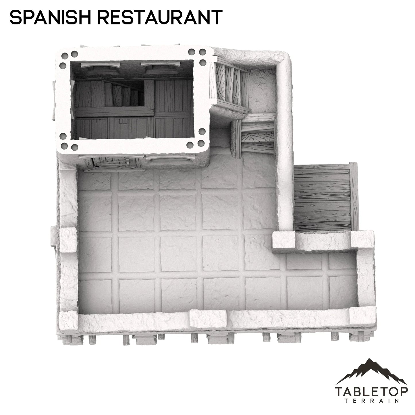 Spanish Restaurant - Old Wild Western Rush