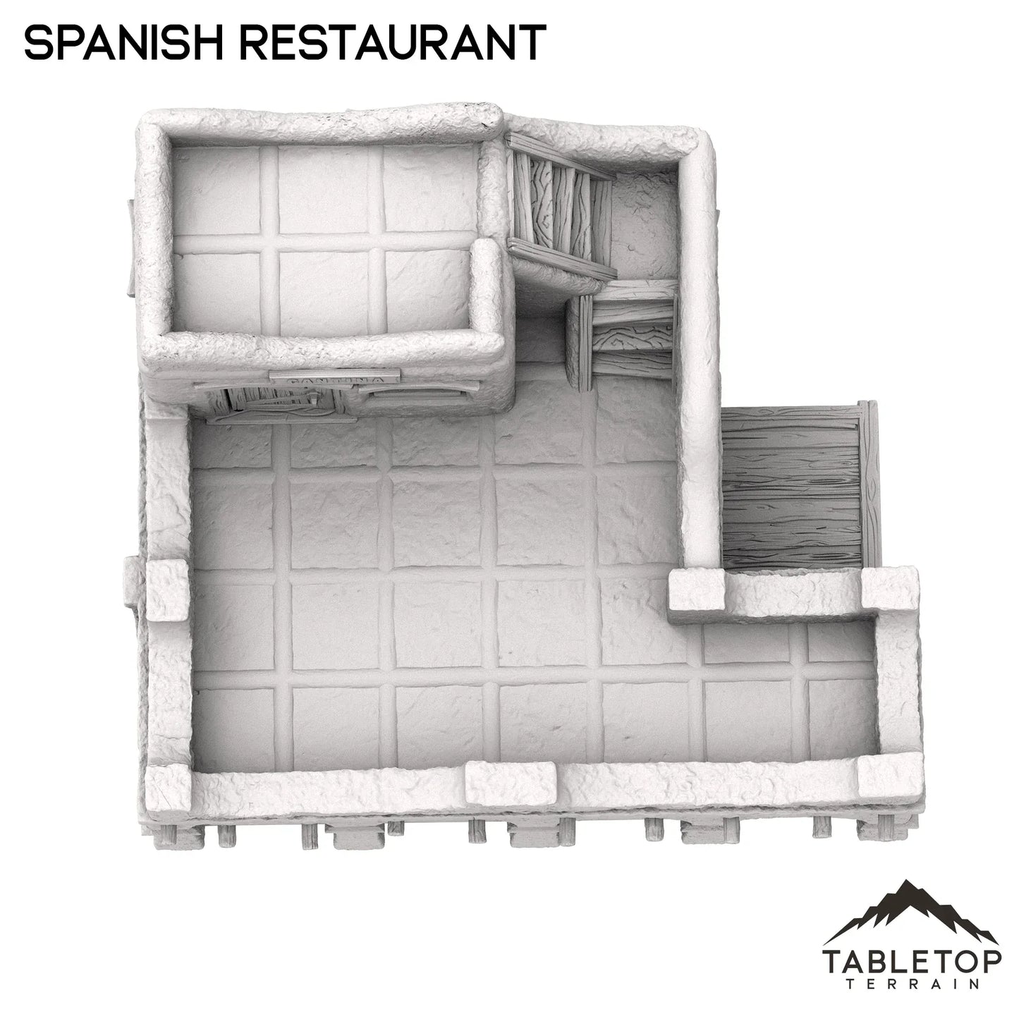 Spanish Restaurant - Old Wild Western Rush