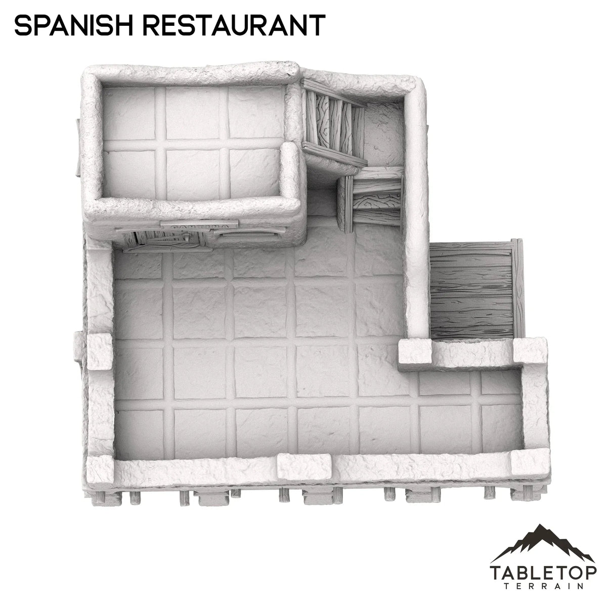 Spanish Restaurant - Old Wild Western Rush
