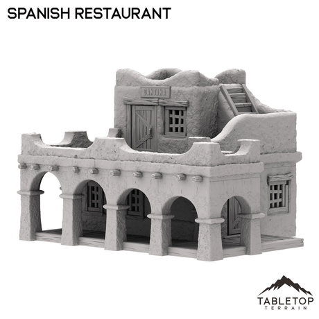 Spanish Restaurant - Old Wild Western Rush