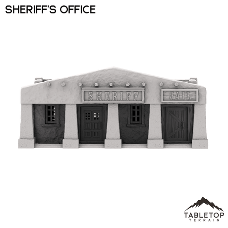 Spanish Sheriff's Office + Jail - Old Wild Western Rush