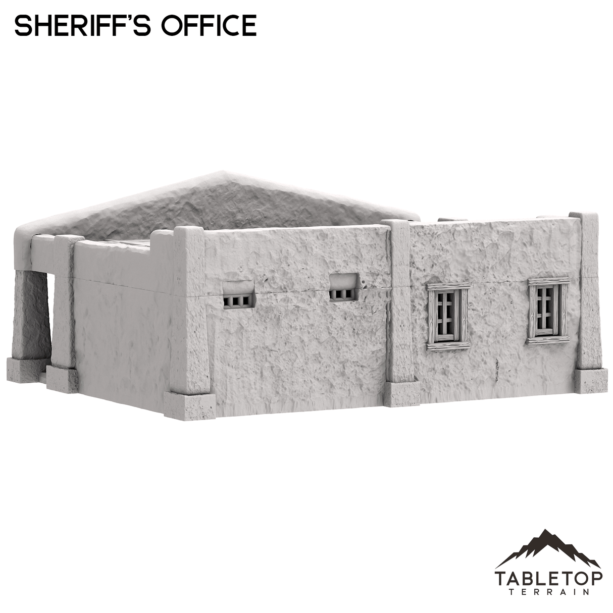 Spanish Sheriff's Office + Jail - Old Wild Western Rush