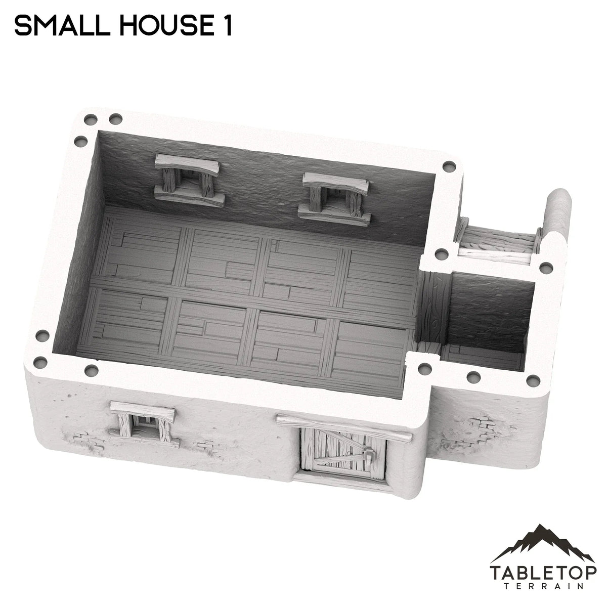 Spanish Small House 1 - Old Wild Western Rush