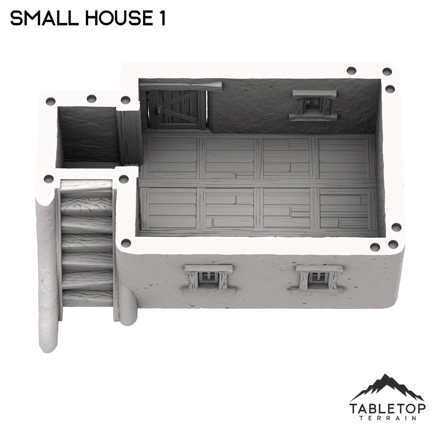 Spanish Small House 1 - Old Wild Western Rush