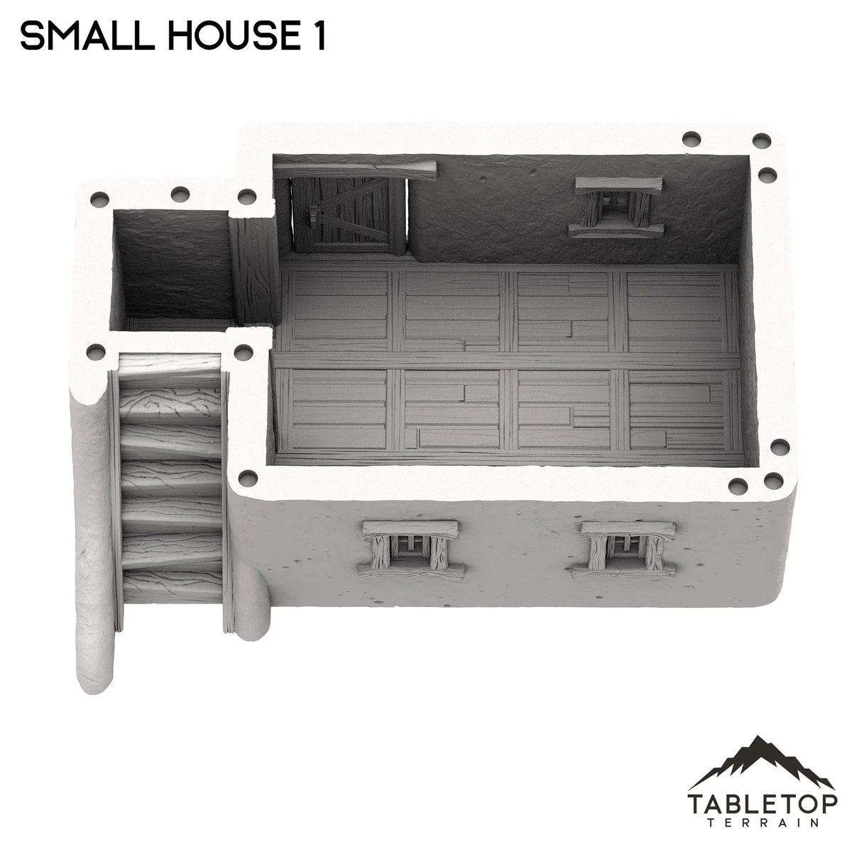 Spanish Small House 1 - Old Wild Western Rush
