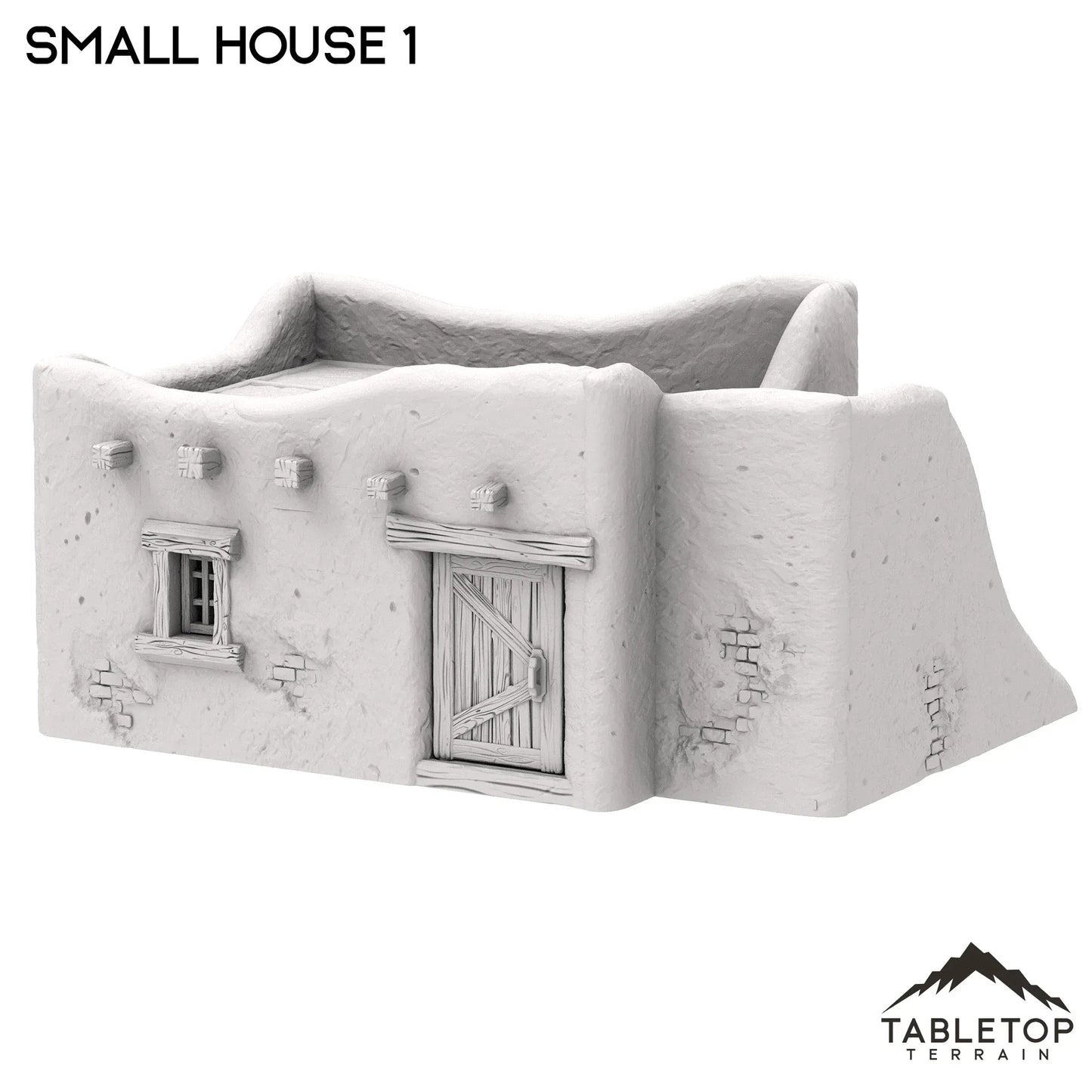 Spanish Small House 1 - Old Wild Western Rush