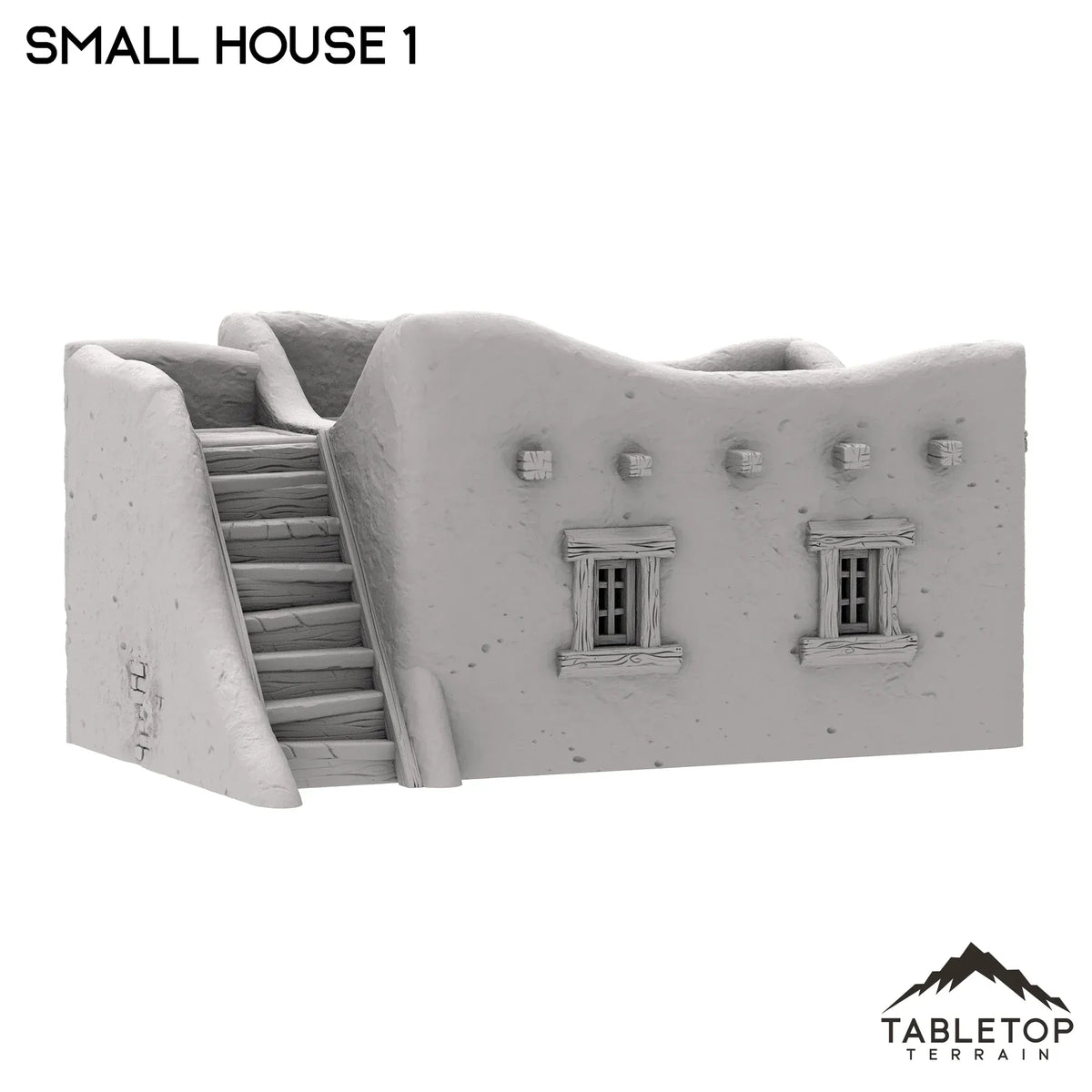 Spanish Small House 1 - Old Wild Western Rush