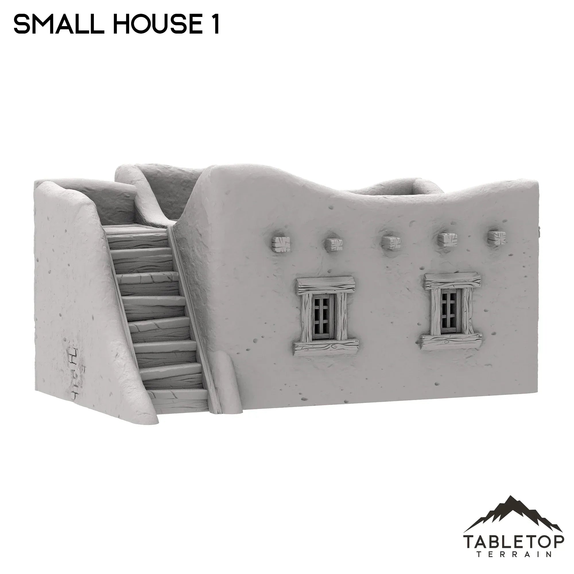 Spanish Small House 1 - Old Wild Western Rush