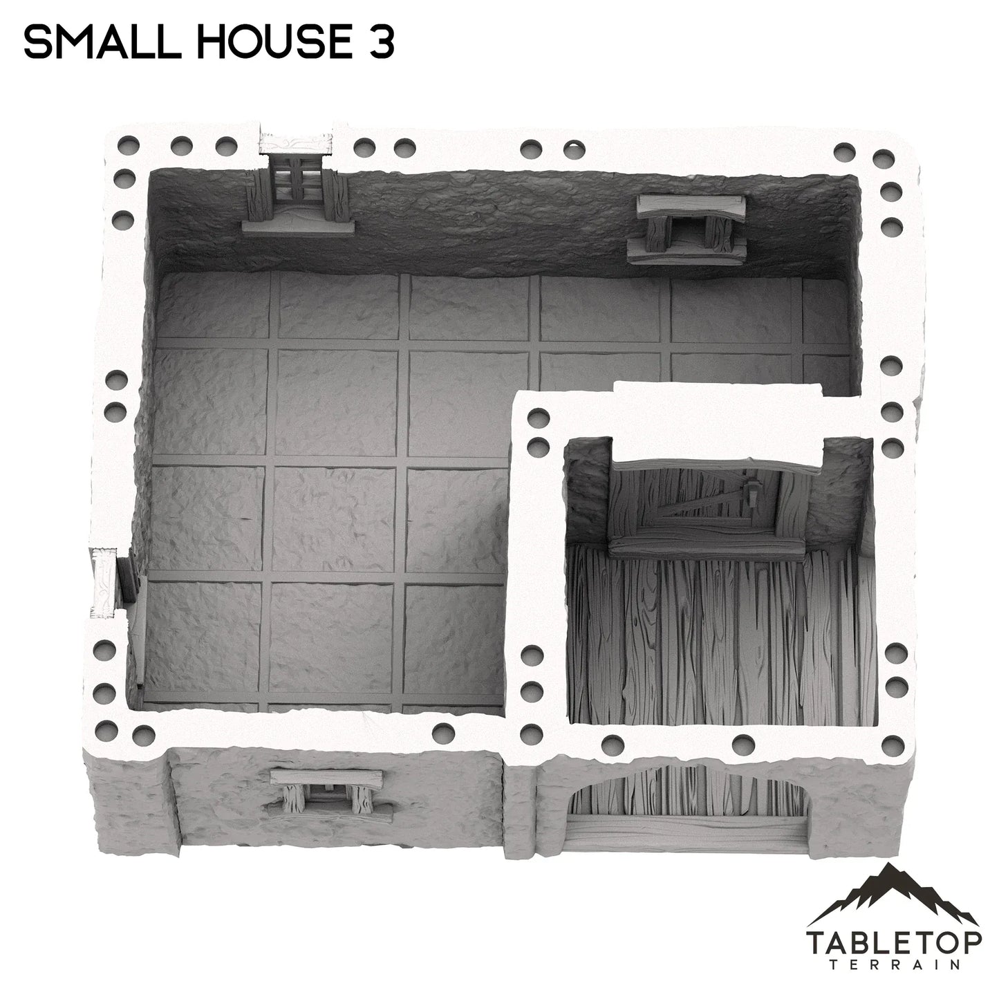 Spanish Small House 3 - Old Wild Western Rush