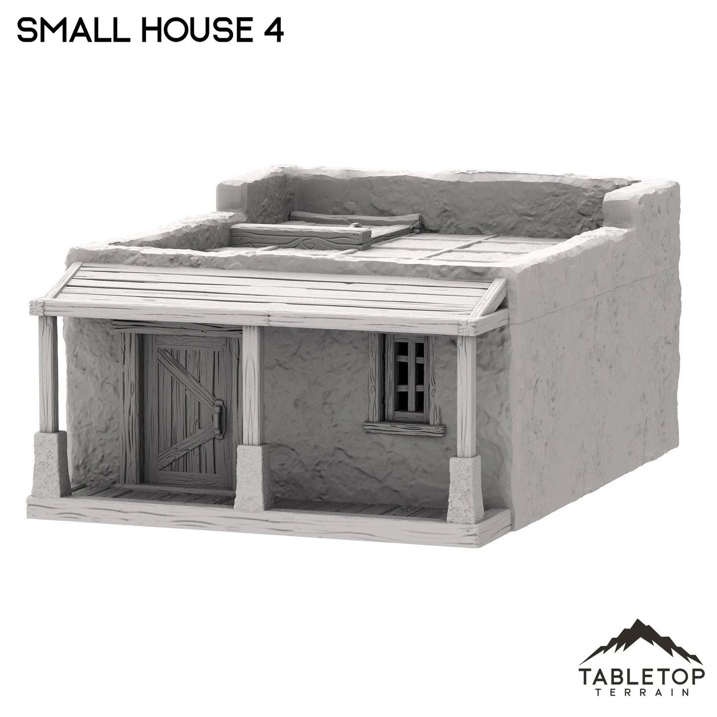 Spanish Small House 4 - Old Wild Western Rush