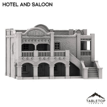 Spanish Style Hotel and Saloon - Old Wild Western Rush