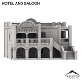 Spanish Style Hotel and Saloon - Old Wild Western Rush