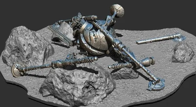 Spider Droid Ruins