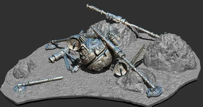 Spider Droid Ruins
