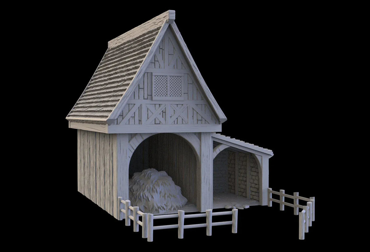 Stables - Town of Grexdale - Fantasy Building
