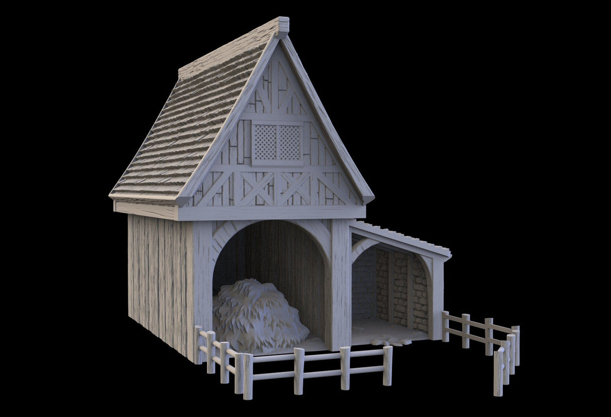 Stables - Town of Grexdale - Fantasy Building