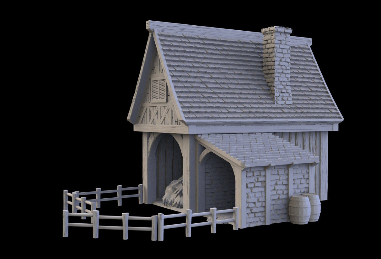 Stables - Town of Grexdale - Fantasy Building
