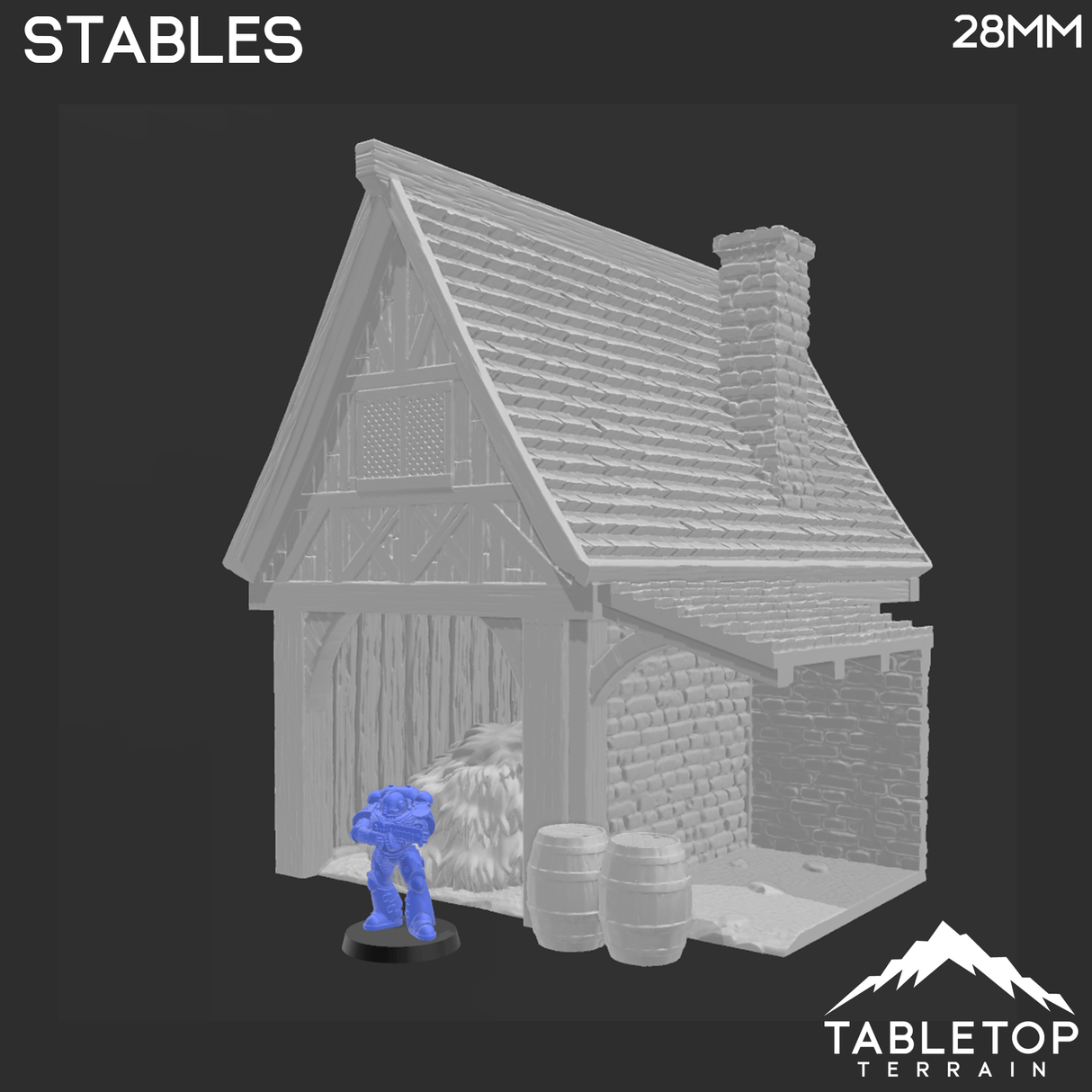 Stables - Town of Grexdale - Fantasy Building